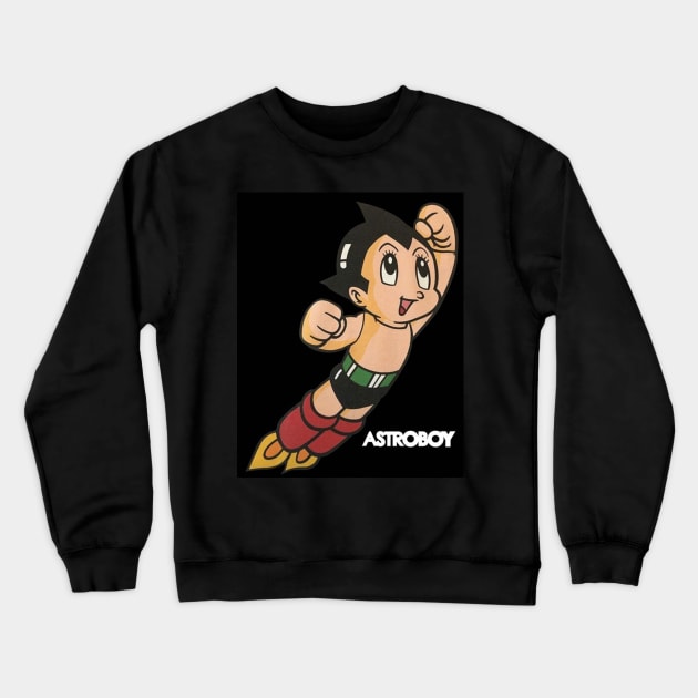 Vintage Astroboy Anime Crewneck Sweatshirt by ronniebryx